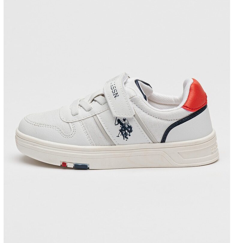 Спортни обувки от еко кожа с велкро US Polo Assn