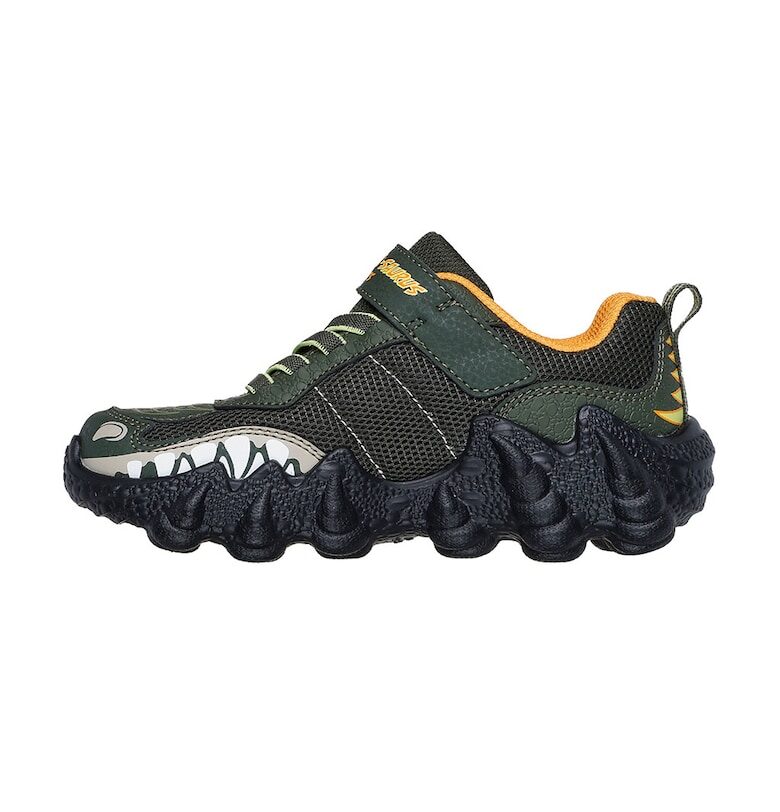 Спортни обувки от еко кожа с графичен дизайн Skechers