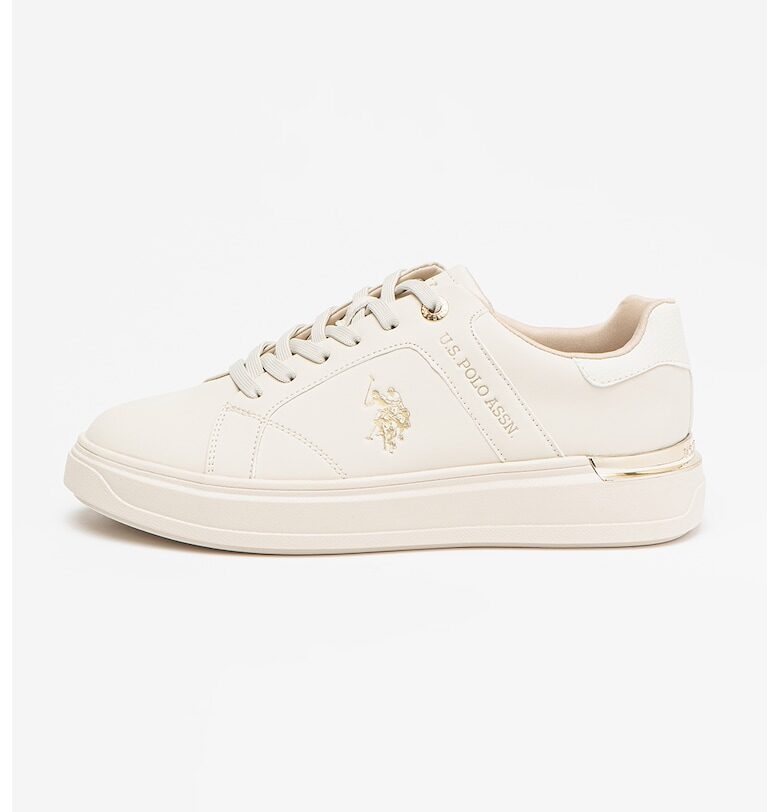 Спортни обувки от еко кожа с лого US Polo Assn