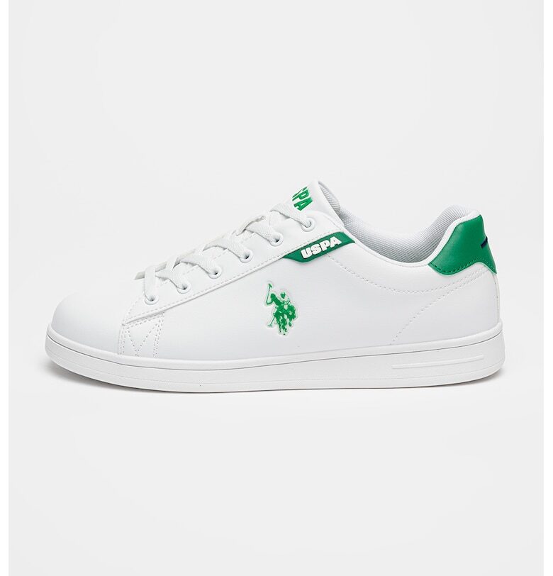 Спортни обувки от еко кожа с лого US Polo Assn