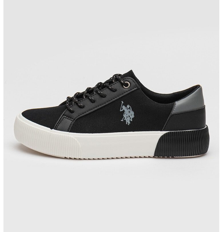 Спортни обувки от текстил Clint Glb 5FX с лого US Polo Assn