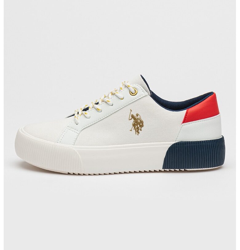 Спортни обувки от текстил Clint Glb 5FX с лого US Polo Assn