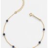 Сребърна гривна със сапфири Meks Jewels