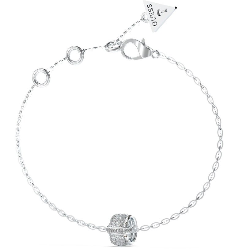 Стоманена гривна с лого GUESS