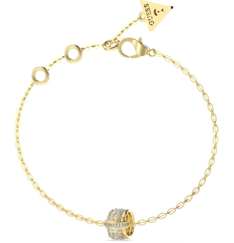 Стоманена гривна с лого GUESS