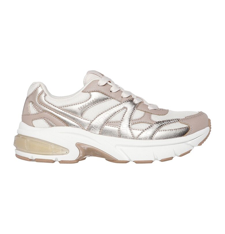 Текстилни спортни обувки Shadow с еко кожа Skechers