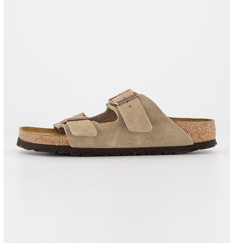 Унисекс велурени чехли с регулируеми токи Birkenstock