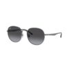 Унисекс овални слънчеви очила с метална рамка Ray-Ban