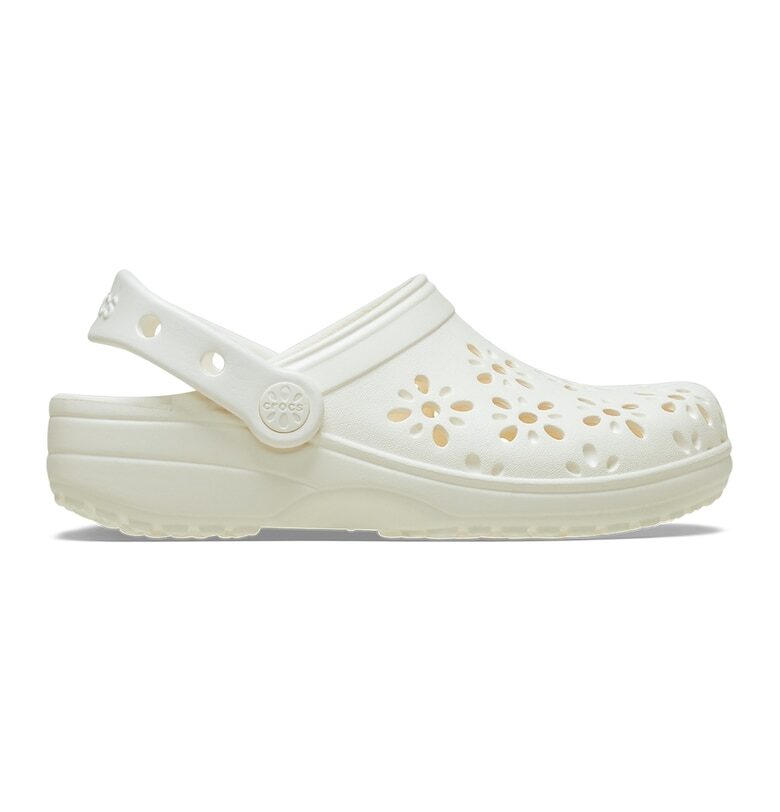 Флорален крокс с отвори Crocs