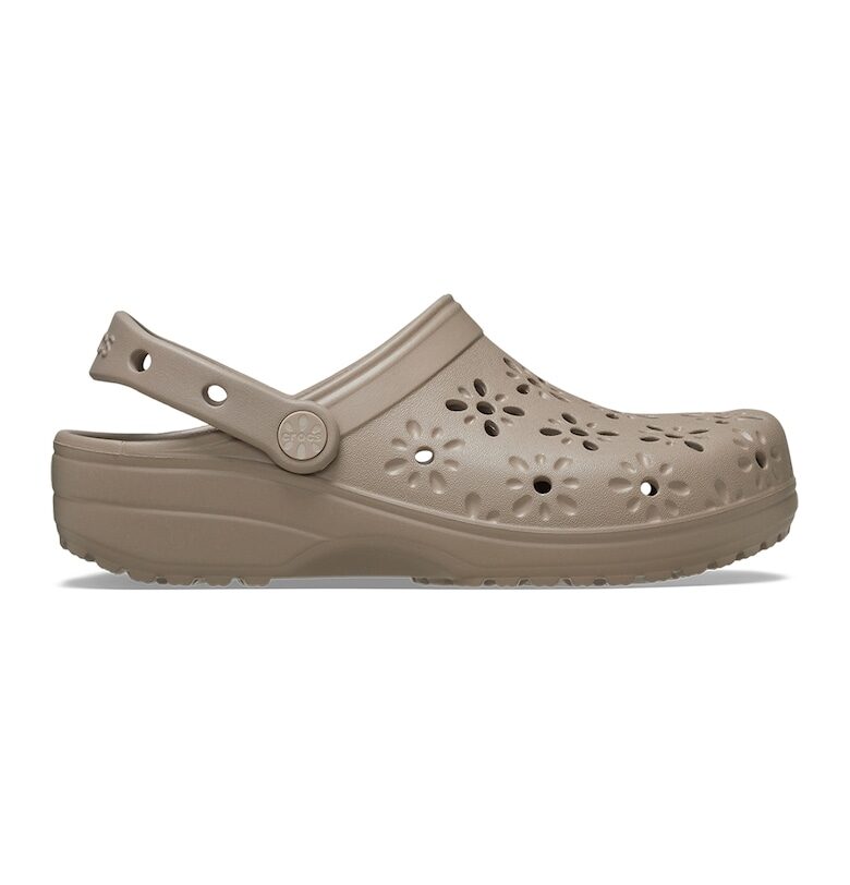 Флорален крокс с отвори Crocs