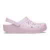 Флорален крокс с отвори Crocs