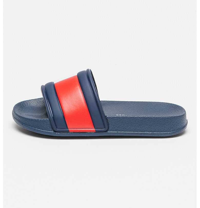 Чехли от еко кожа с лого Tommy Hilfiger