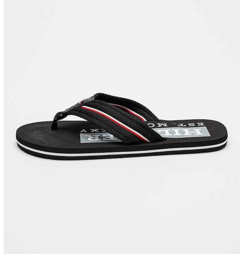 Чехли с бродирана каишка Tommy Hilfiger
