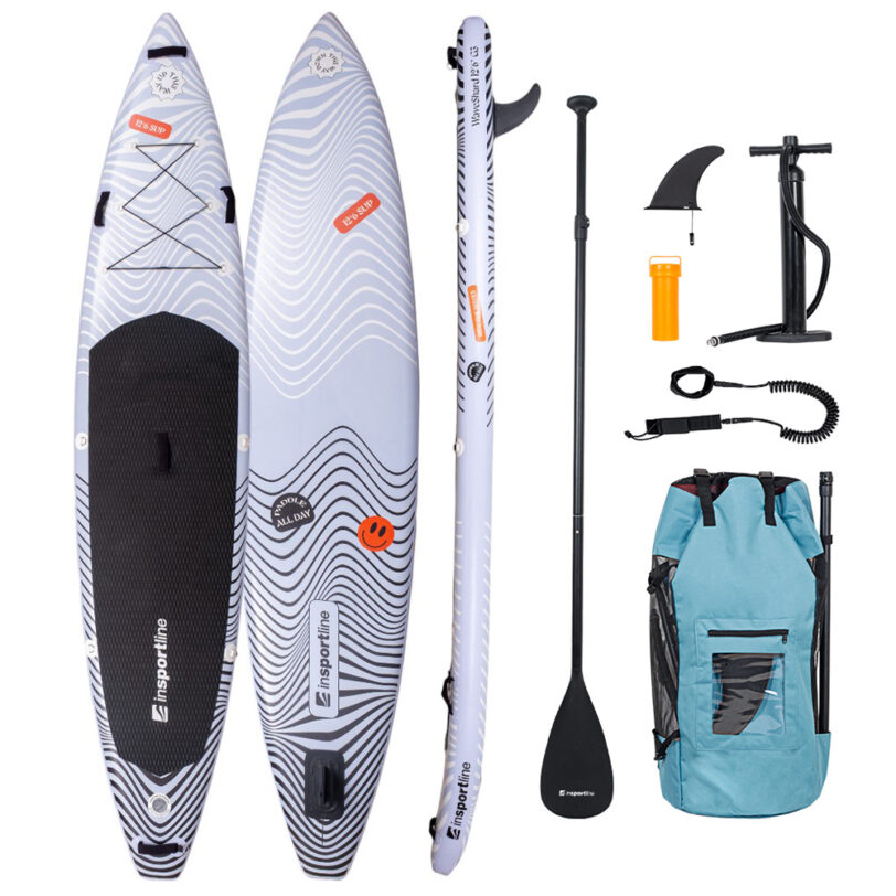 SUP борд с аксесоари inSPORTline WaveShard 12'6" на ниска цена