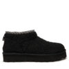 Апрески Bearpaw Snuggle Daphne Deco 3192W Черен цвят на ниска цена