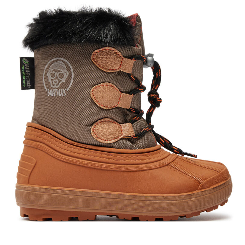 Апрески Boatilus Nippy 02 Sint. Leather Boot NN02 VAR.41NR Оранжев цвят на ниска цена