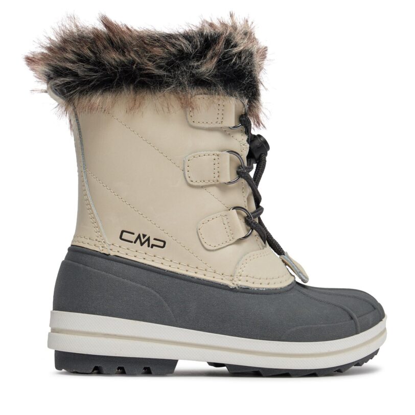 Апрески CMP Kids Anthilian Snow Boot Wp 30Q4594 Бежов цвят на ниска цена