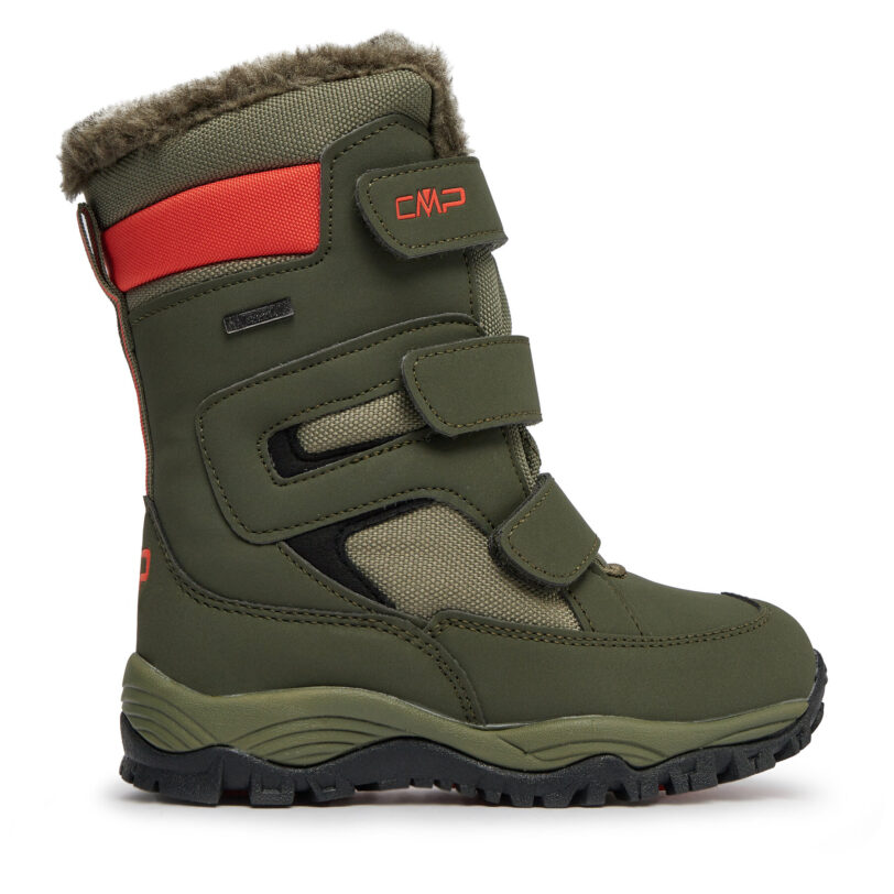 Апрески CMP Kids Hexis Snow Boot Wp 30Q4634 Зелен цвят на ниска цена