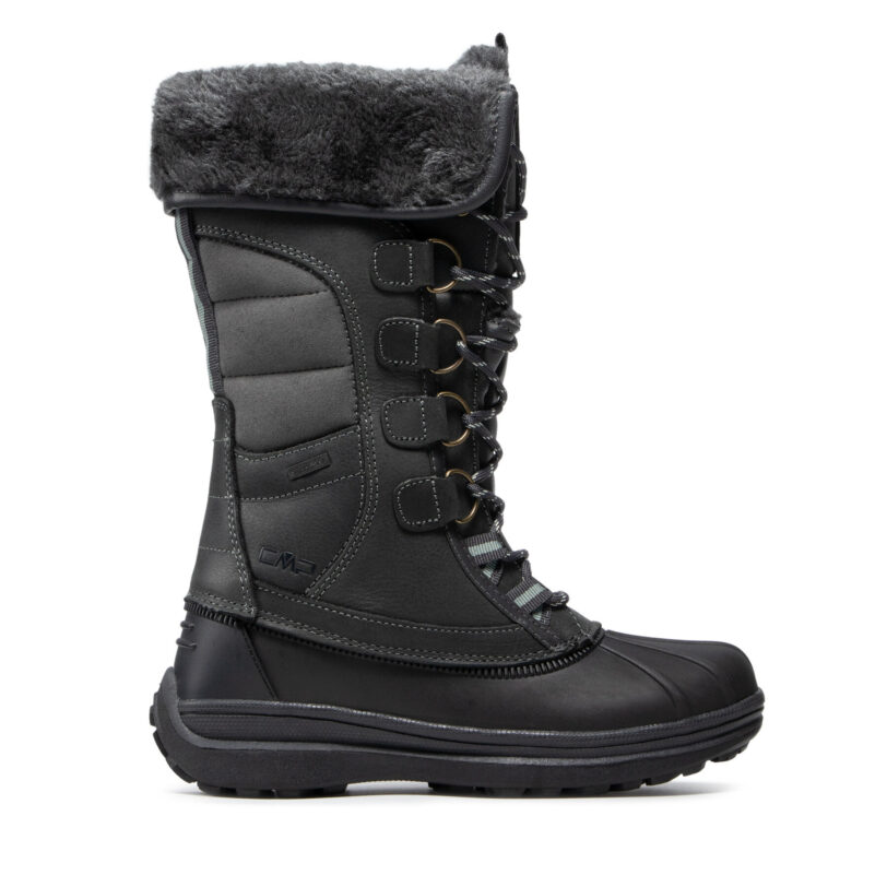 Апрески CMP Thalo Wmn Snow Boot Wp 30Q4616 Черен цвят на ниска цена