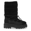 Апрески Calvin Klein Jeans Flatform Snow Boot Sherpa Wn YW0YW01195 Черен цвят на ниска цена