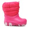 Апрески Crocs Classic Neo Puff Boot T 207683 Розов цвят на ниска цена
