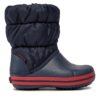 Апрески Crocs Winter Puff 14613 Тъмносин цвят на ниска цена