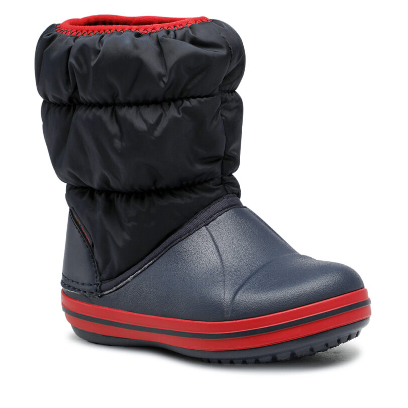 Апрески Crocs Winter Puff Boot 14613-485 Тъмносин цвят на ниска цена