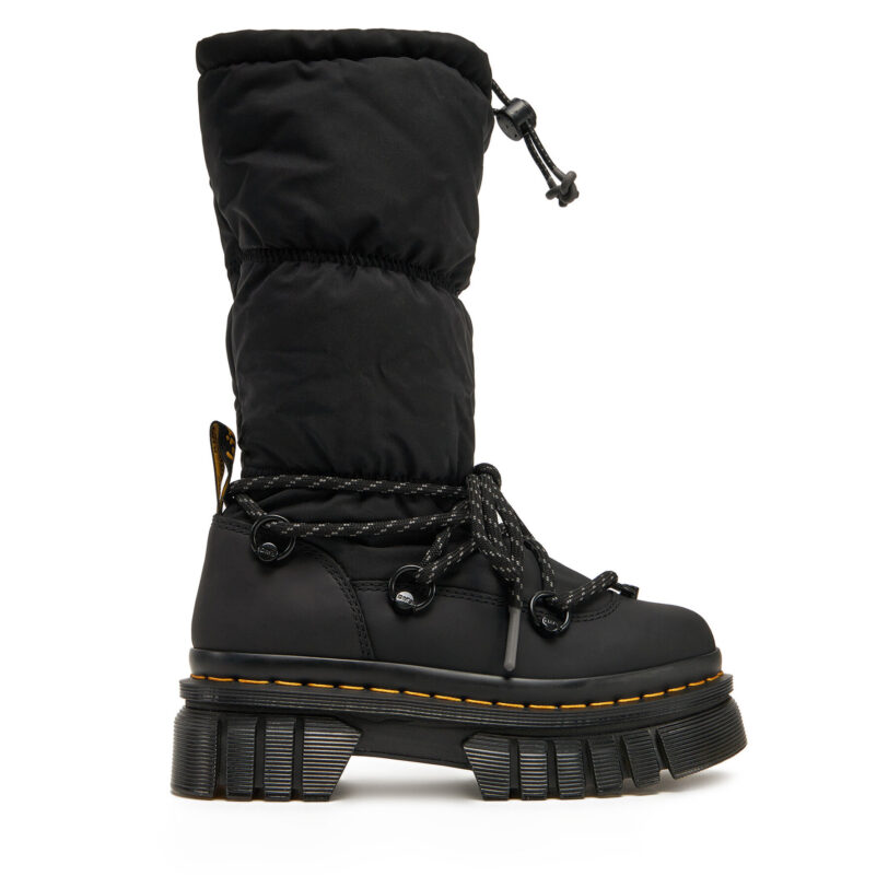 Апрески Dr. Martens Audrick Padded Hi Black Snowplow Wp32052001 Черен цвят на ниска цена
