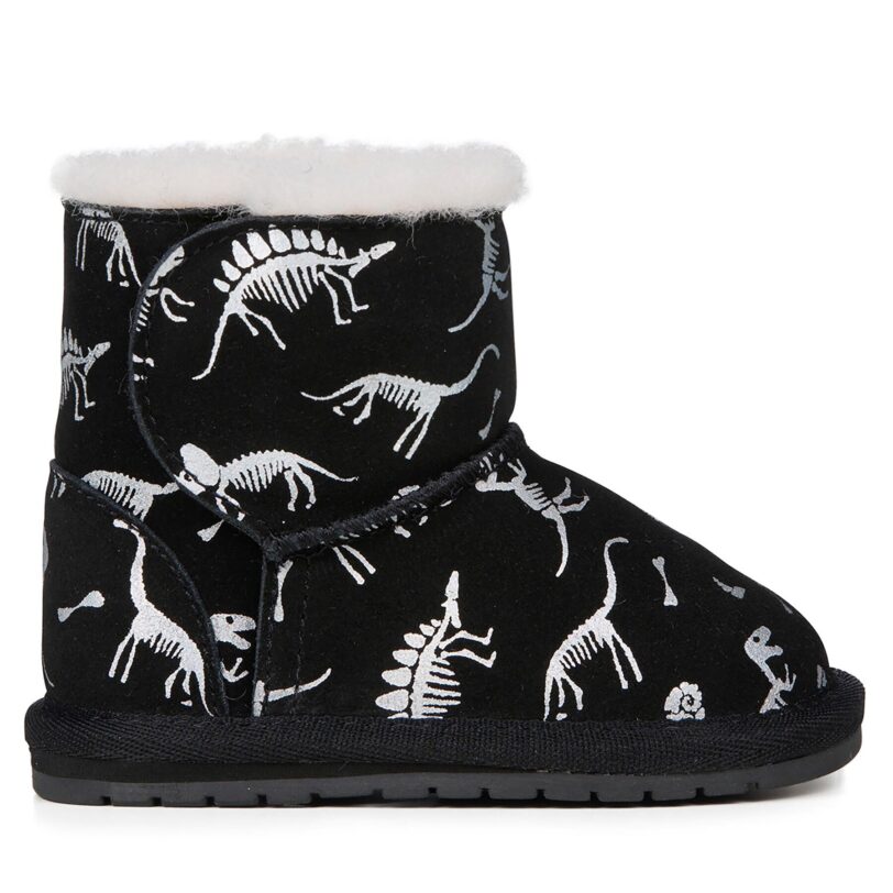 Апрески EMU Australia Toddle Reflective Dino B12966 Черен цвят на ниска цена