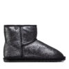 Апрески EMU Australia Wallaby Mini Metallic Teens T12358 Черен цвят на ниска цена