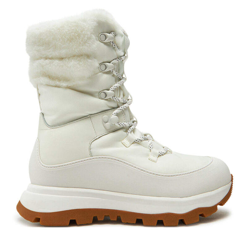 Апрески FitFlop Neo D-Hyker Tall Boot IG3 194 Бял цвят на ниска цена