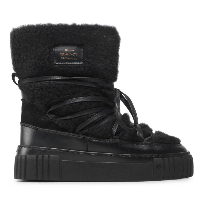 Апрески Gant Snowmont 25541204 Черен цвят на ниска цена