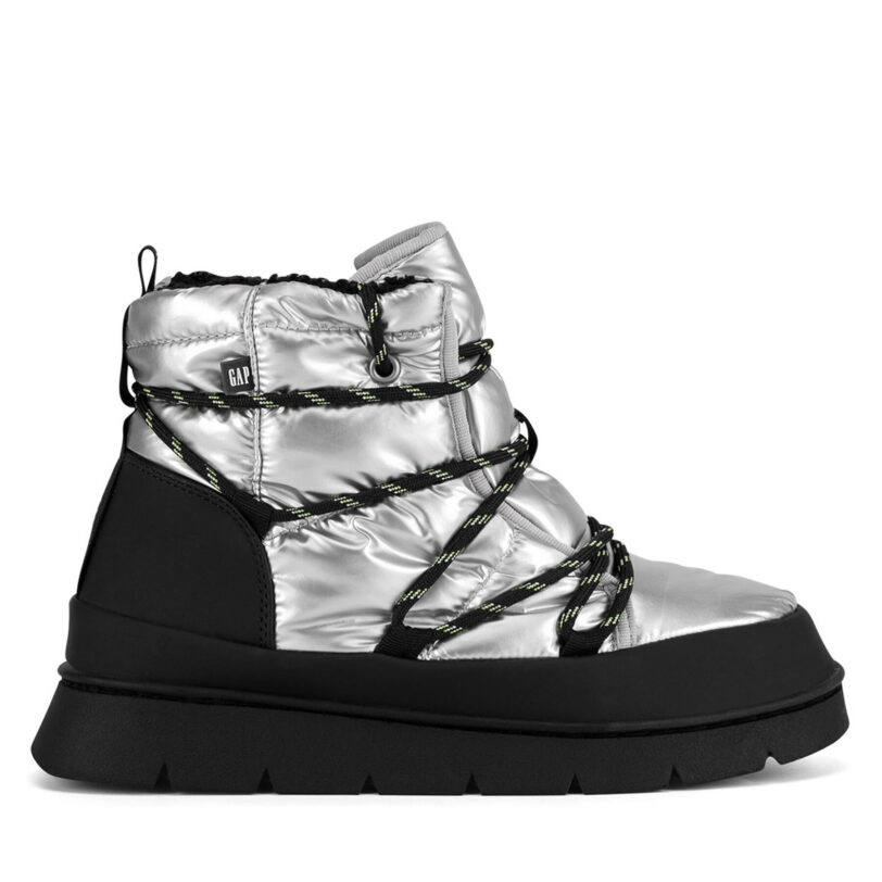 Апрески Gap RICHMOND WINTER HIGH W GP509052BW-SVBK Сребрист цвят на ниска цена