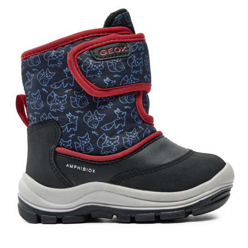 Апрески Geox B Flanfil Boy B Abx B263VE 0BCMN C0048 M Черен цвят на ниска цена