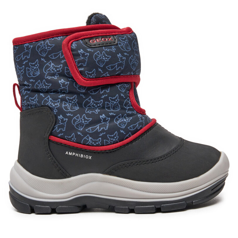 Апрески Geox B Flanfil Boy B Abx B263VE 0BCMN C0048 S Черен цвят на ниска цена