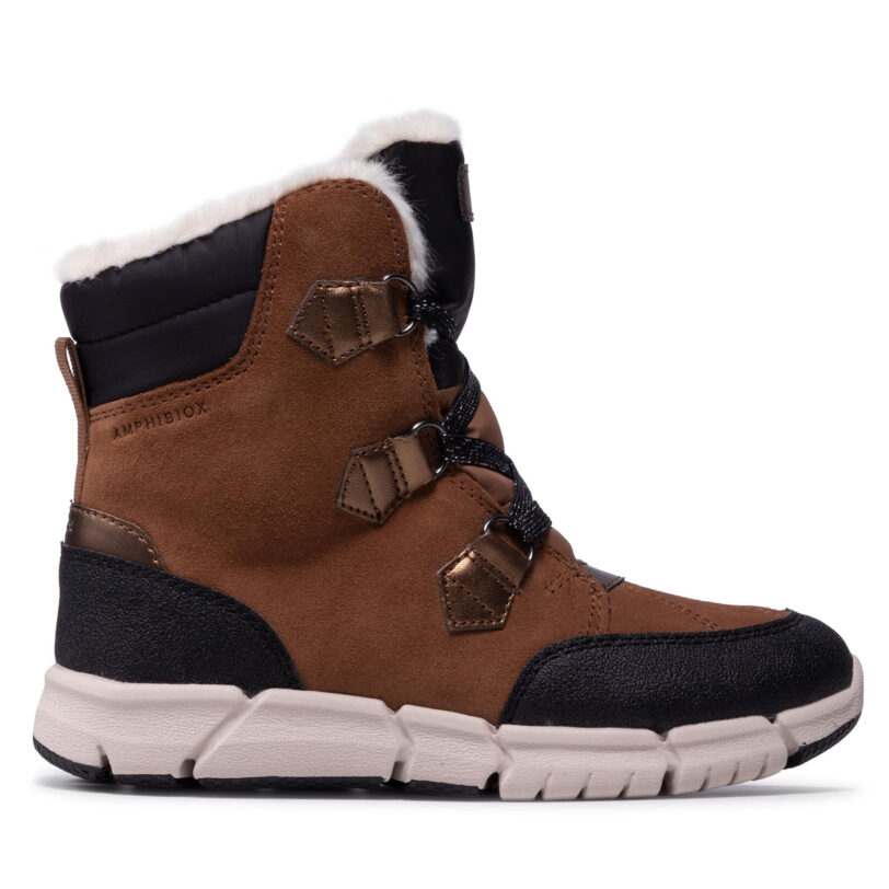 Апрески Geox J Flexyper G.B Abx A J16APA 022FU M Кафяв цвят на ниска цена