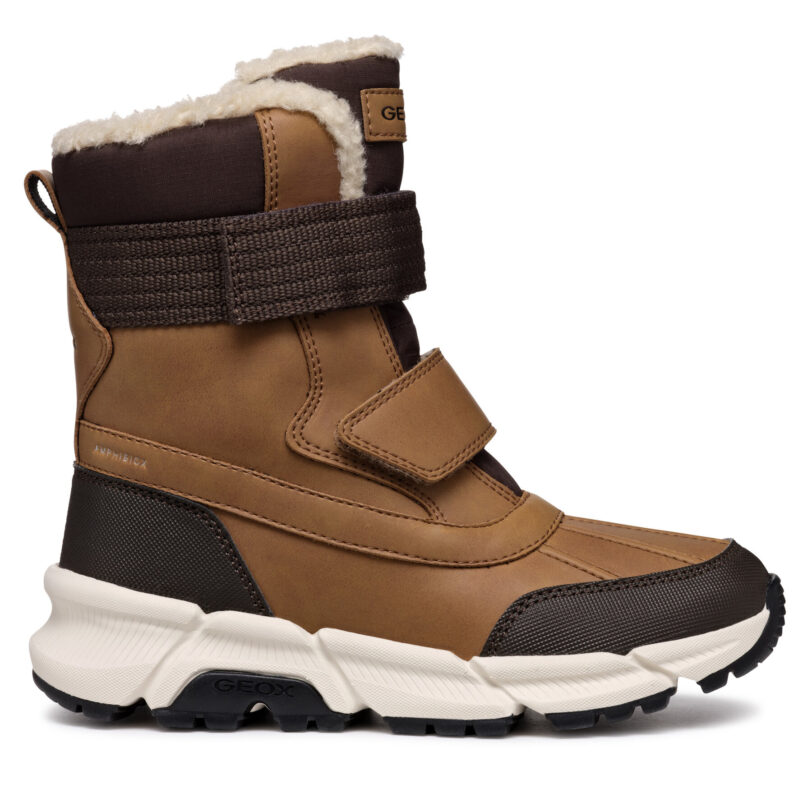 Апрески Geox J Flexyper Plus Boy J46LCF 0MEFU C6780 S Кафяв цвят на ниска цена
