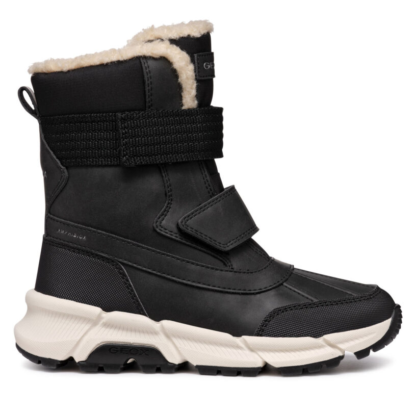 Апрески Geox J Flexyper Plus Boy J46LCF 0MEFU C9999 M Черен цвят на ниска цена