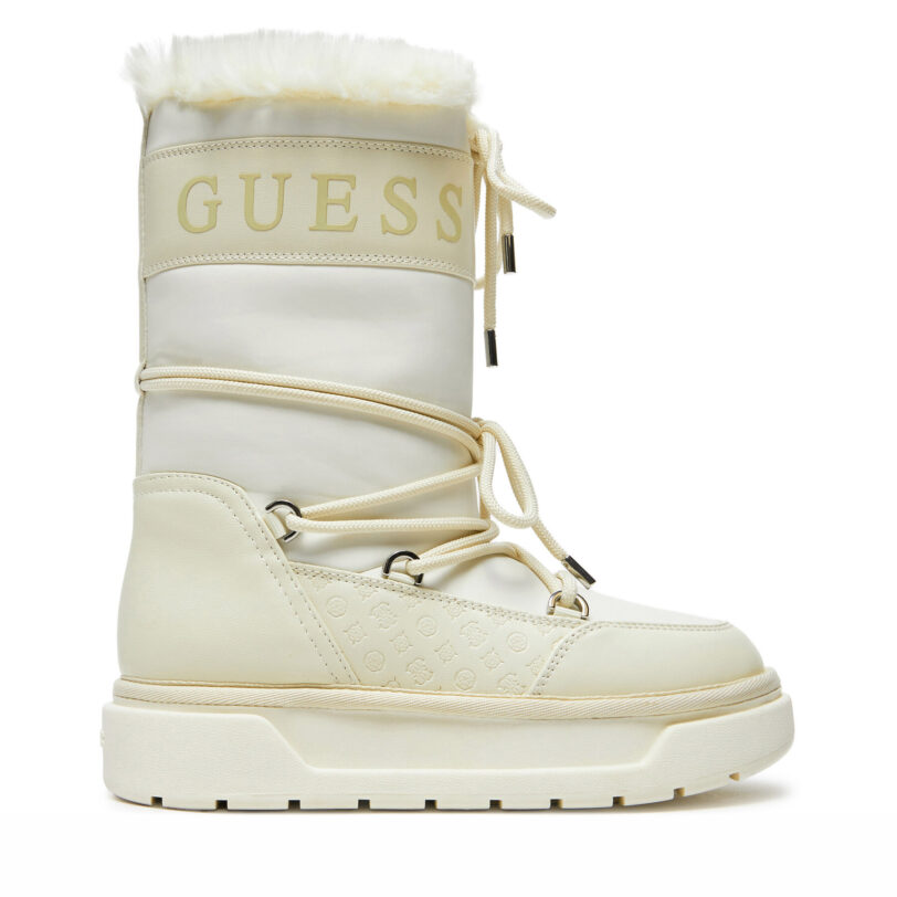 Апрески Guess Undelo FLFUEL ELE11 Бежов цвят на ниска цена
