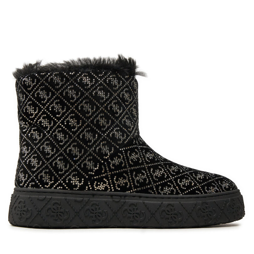 Апрески Guess Unitie FLFUTI FAM10 Черен цвят на ниска цена