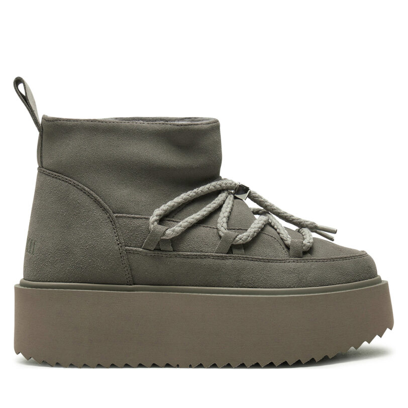 Апрески Inuikii Classic Low 75204-004 Сив цвят на ниска цена