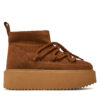 Апрески Inuikii Classic Low Platform 75204-004 Кафяв цвят на ниска цена