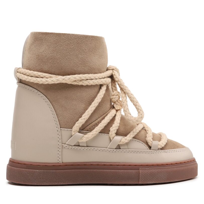 Апрески Inuikii Classic Wedge 75203-005 Бежов цвят на ниска цена