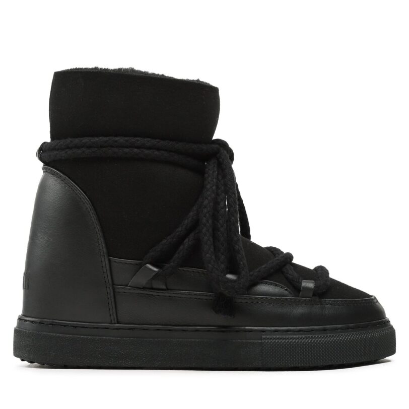 Апрески Inuikii Classic Wedge 75203-005 Черен цвят на ниска цена