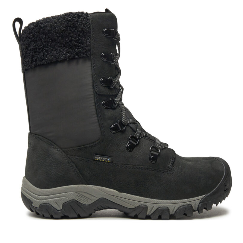 Апрески Keen Greta Tall Waterproof 1029410 Черен цвят на ниска цена