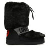 Апрески LOVE MOSCHINO JA24222G0HJW0000 Черен цвят на ниска цена