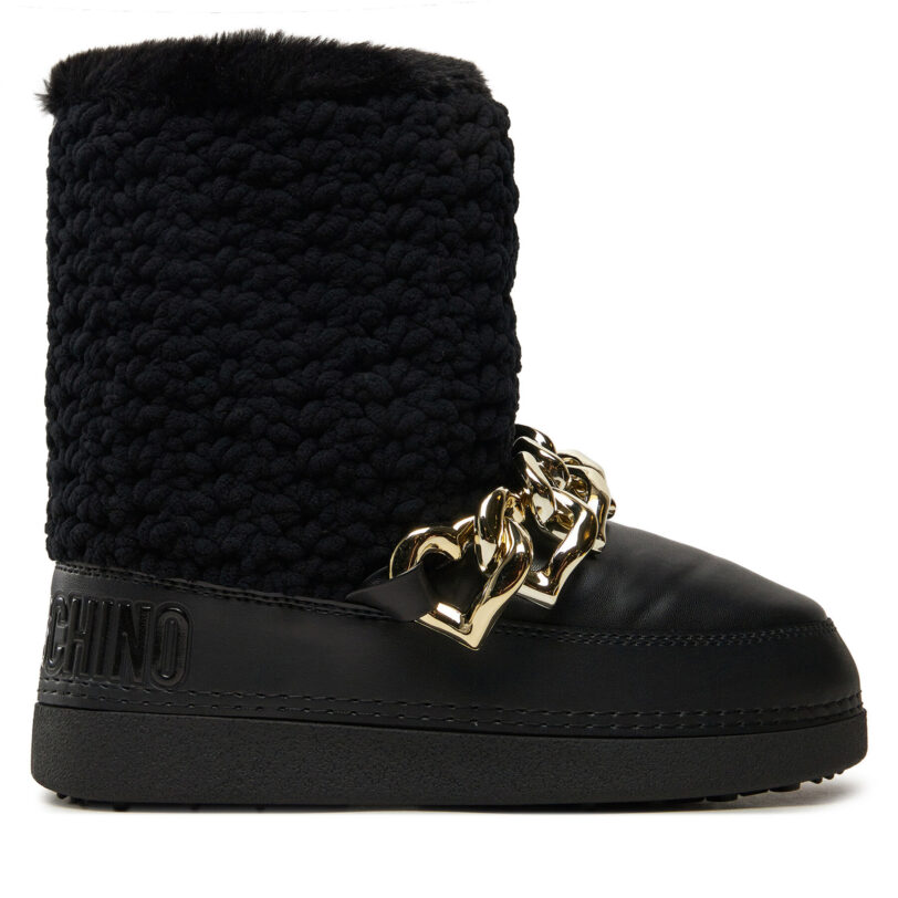 Апрески LOVE MOSCHINO JA24322G0LISI000 Черен цвят на ниска цена