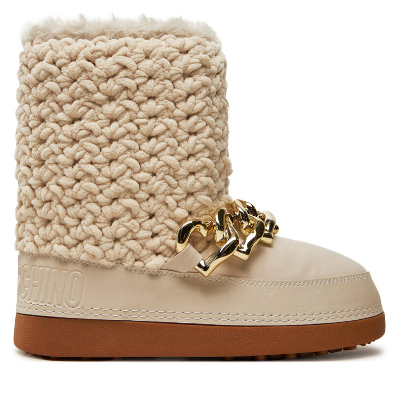 Апрески LOVE MOSCHINO JA24322G0LISI120 Бежов цвят на ниска цена