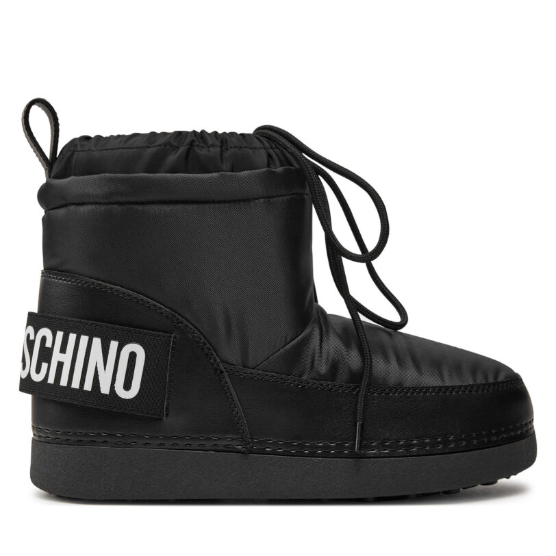 Апрески LOVE MOSCHINO JA24972G0LEB0000 Черен цвят на ниска цена
