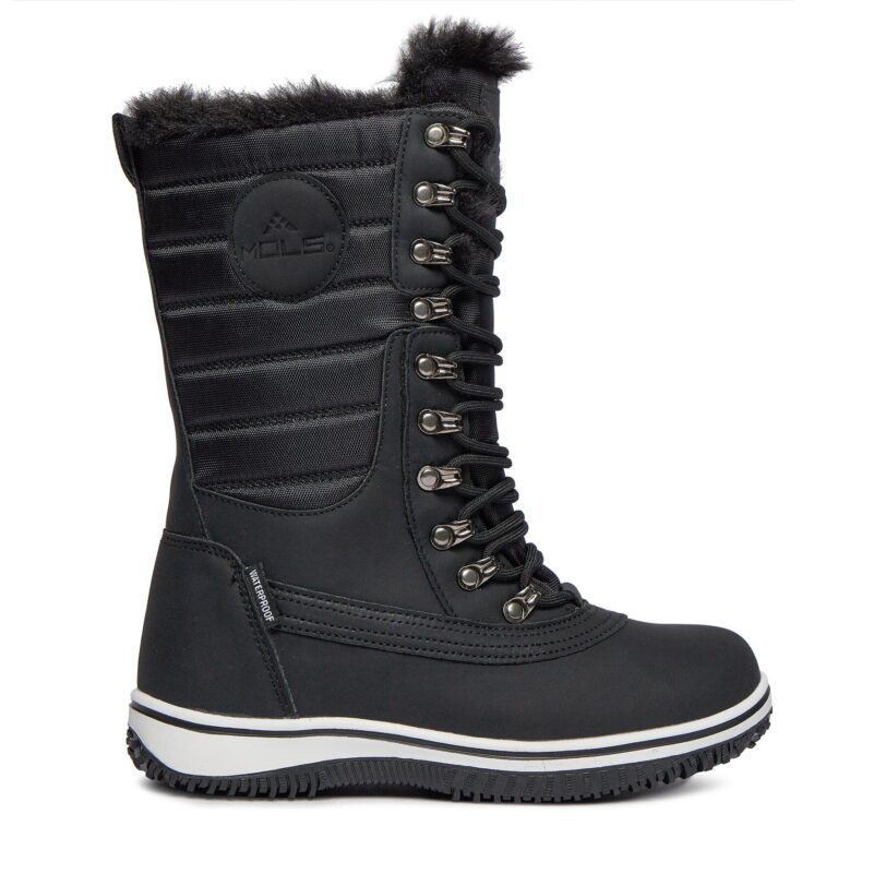 Апрески MOLS Drenu W Winterboot WP M204385 Черен цвят на ниска цена